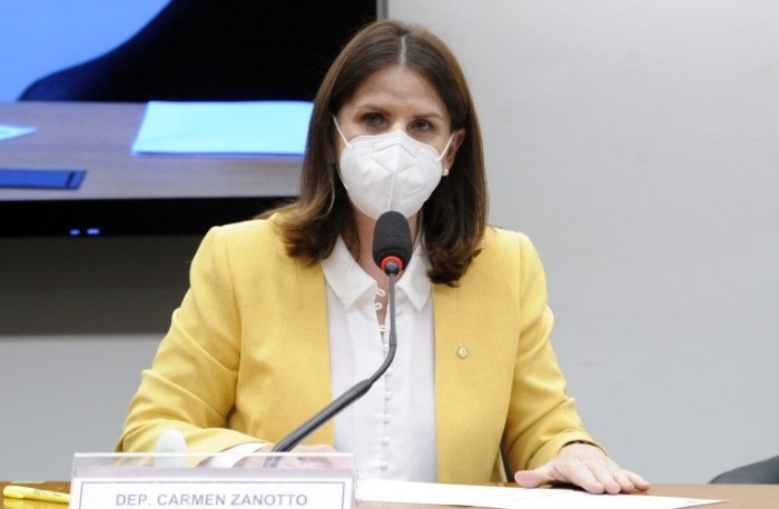 Carmen Zanotto: conscientizar para que a doação seja percebida como natural - (Foto: Gustavo Sales/Câmara dos Deputados)