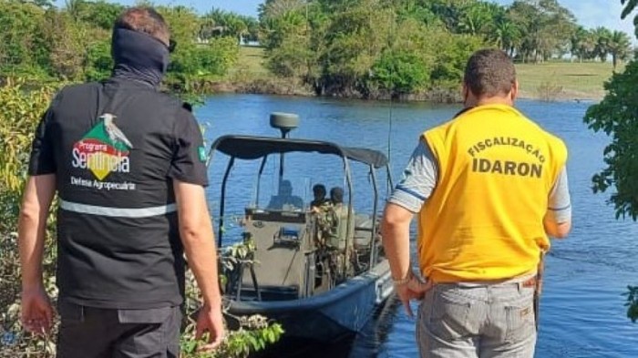 O Vigifronteira realiza operações integradas com os diversos órgãos de segurança, defesa e fiscalização - Foto: Divulgação Seapdr