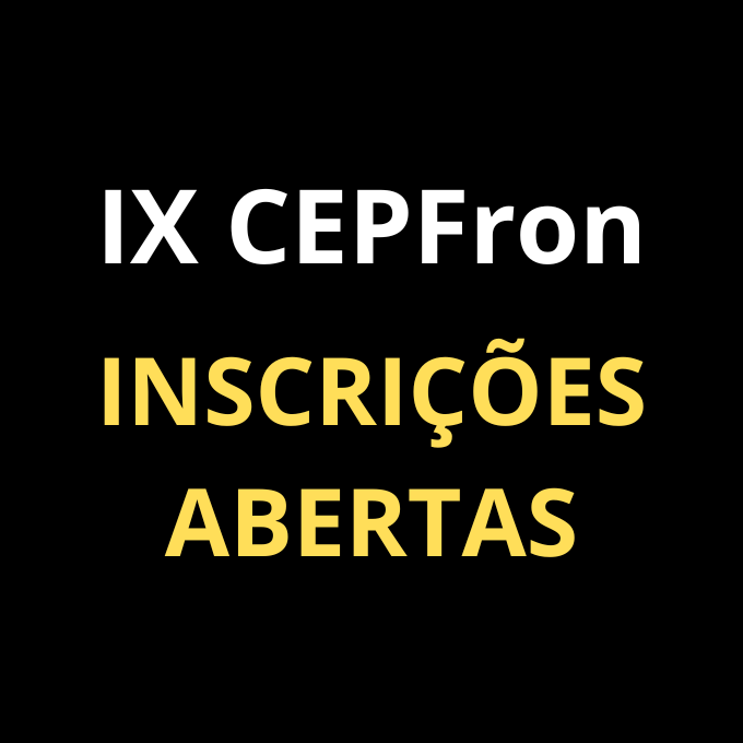 Inscrições abertas para o IX CEPFron