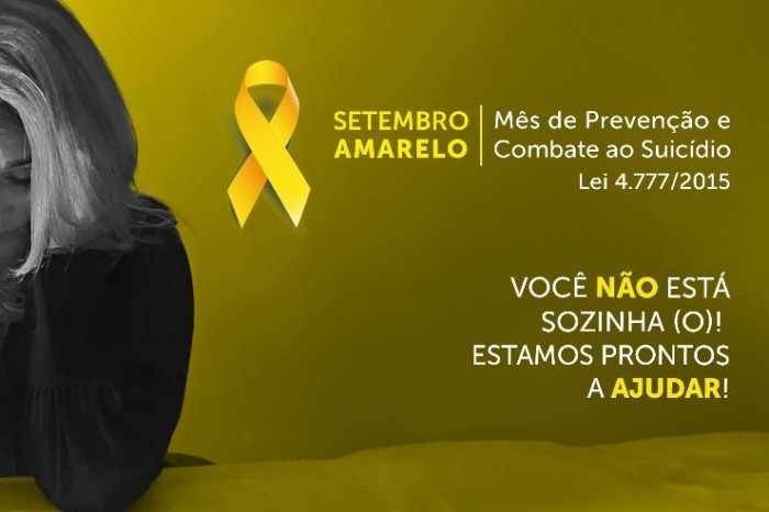 Setembro Amarelo: 130 pessoas já se suicidaram em MS este ano, reconheça os sinais