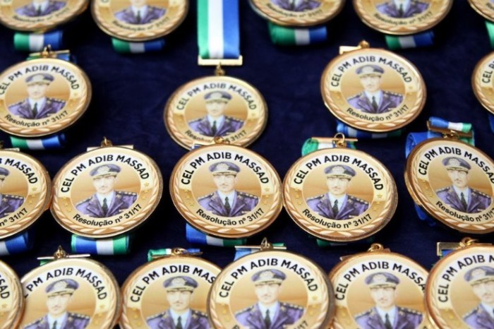 Coronel David homenageia profissionais da segurança com Medalha Adib Massad nesta terça
