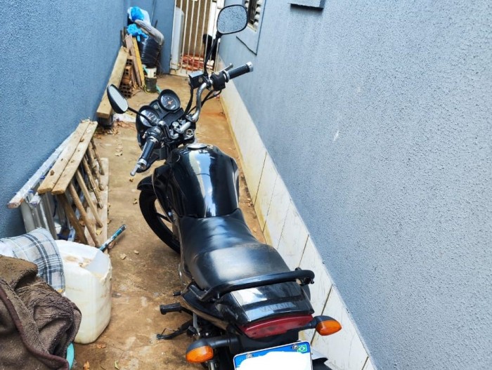 Polícia Civil recupera motocicleta furtada