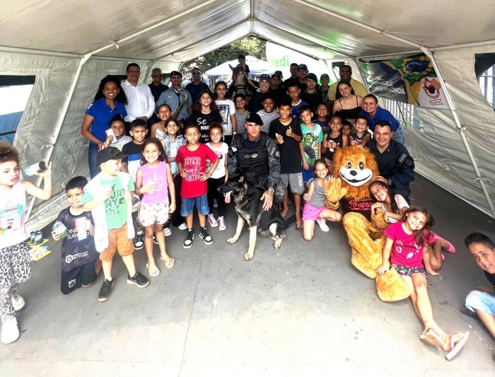 6ª CIPM da PMMS realiza Dia das Crianças com educação e muita animação