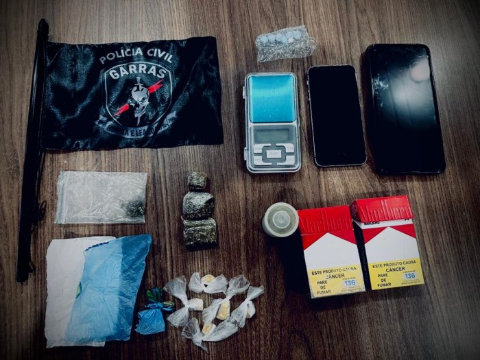 Polícia Civil prende indivíduo em flagrante delito por tráfico de drogas em Campo Grande