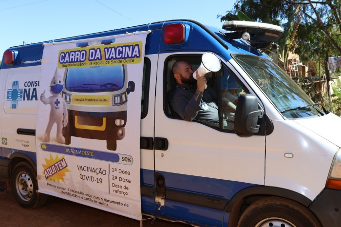Carro da Vacina estará no setor P Norte de Ceilândia neste sábado (14)