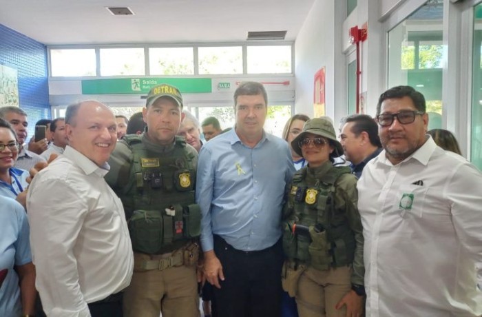 Em quatro dias de trabalho, equipes do Detran restabelecem sinalização em Corumbá