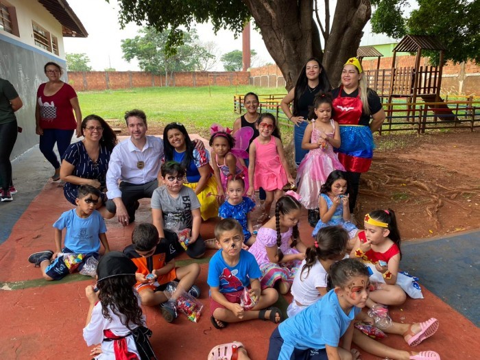 Polícia Civil participa de dia de Festa com Crianças do Emei Nossa Senhora Auxiliadora