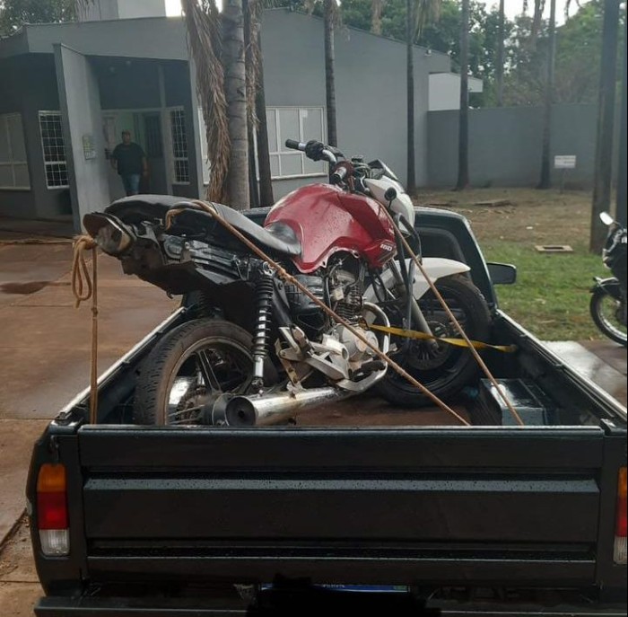Polícia Civil elucida furto, recupera motocicleta e cumpre mandado de prisão