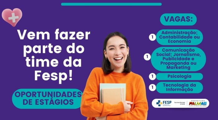 Candidatos interessados podem se inscrever até o dia 27 de fevereiro - Fotógrafo:Divulgação