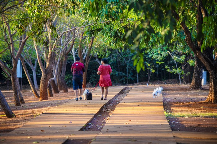 Parque dos Povos Indígenas é um espaço público em Palmas - Fotógrafo:Regiane Rocha/Secom Palmas