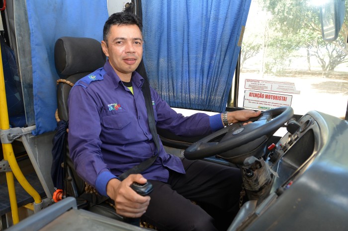 Vagas são para atuação no transporte coletivo da Capital - Fotógrafo:Juliana Carneiro/Secom Palmas