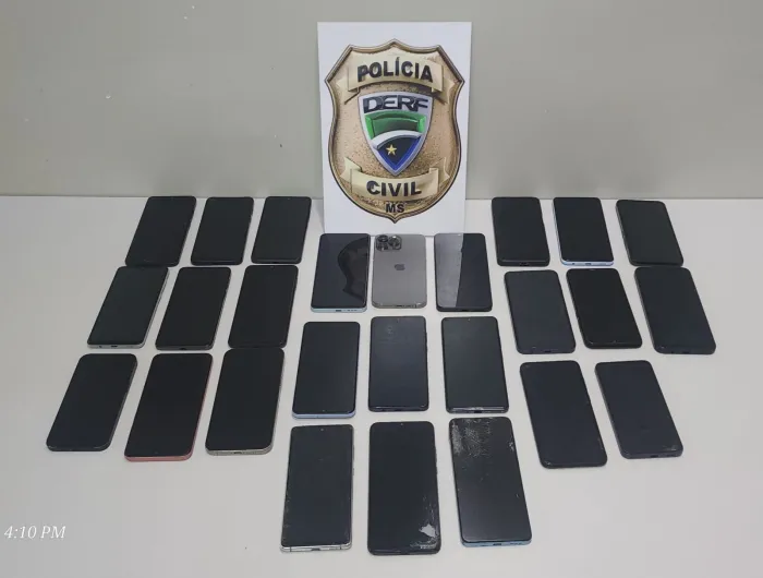 Operação Nacional da Polícia Civil recupera celulares roubados e devolve aos proprietários