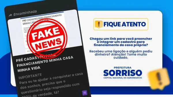 Foto: Reprodução/Prefeitura de Sorriso - MT