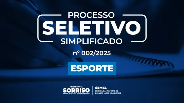 Foto: Reprodução/Prefeitura de Sorriso - MT