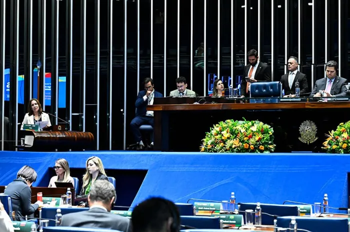 Última sessão do Fórum Parlamentar do Brics aconteceu nesta quinta - Foto: Waldemir Barreto/Agência Senado