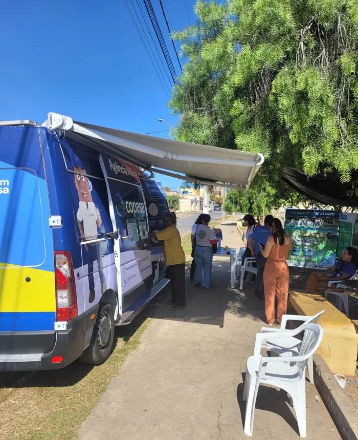 Copasa promove Agência Móvel em Montes Claros neste sábado (23/8)