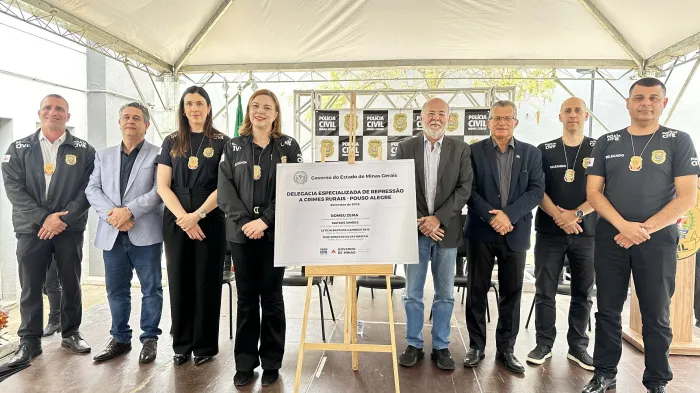 Polícia Civil inaugura delegacia rural em Pouso Alegre