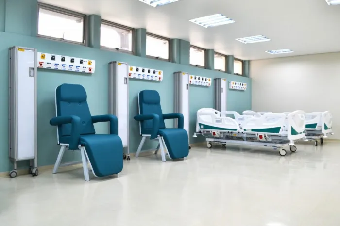 O Centro de Infusão do HSPE é coordenado pela diretoria do Serviço de Reumatologia do Hospital. No setor são realizados aproximadamente 500 atendimentos por mês. Foto: Divulgação/Governo de SP